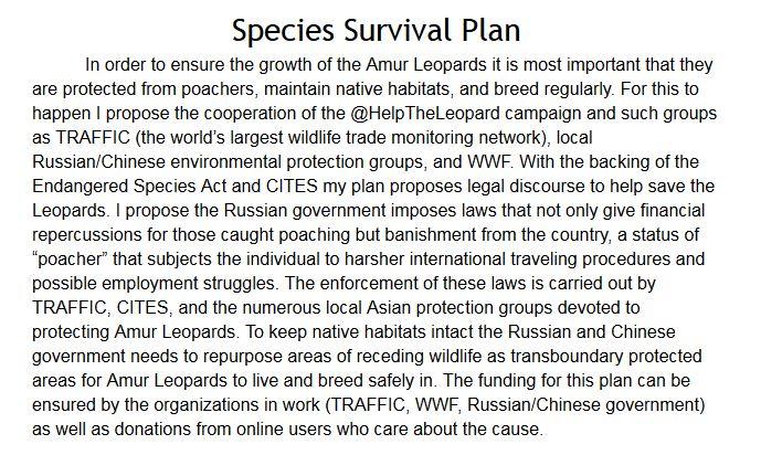 HelpTheLeopard's tweet image. Species Survival Plan! #HelpTheLep