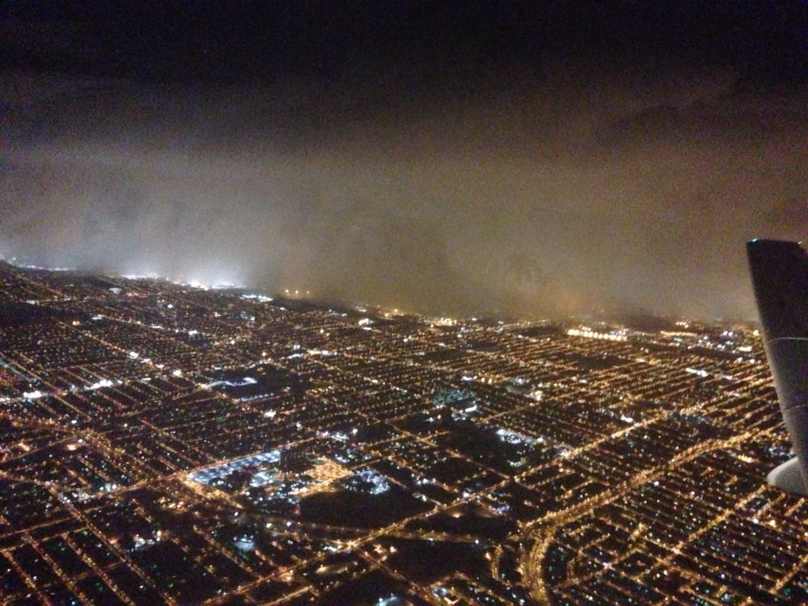 Here's a look at what the Lake Effect Snow band looks like from the sky. on.wgrz.com/1BysqXe