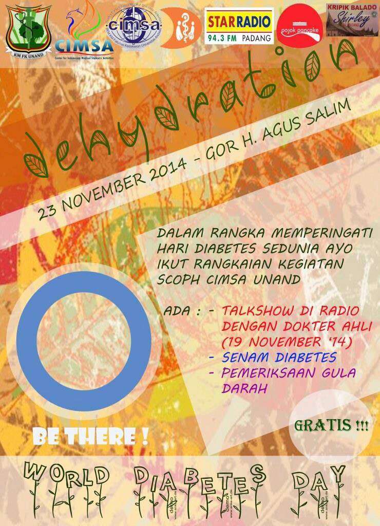 Ini dia tepat pukul 16.00 wib telah mulai acara perbincangan hangat diabetes