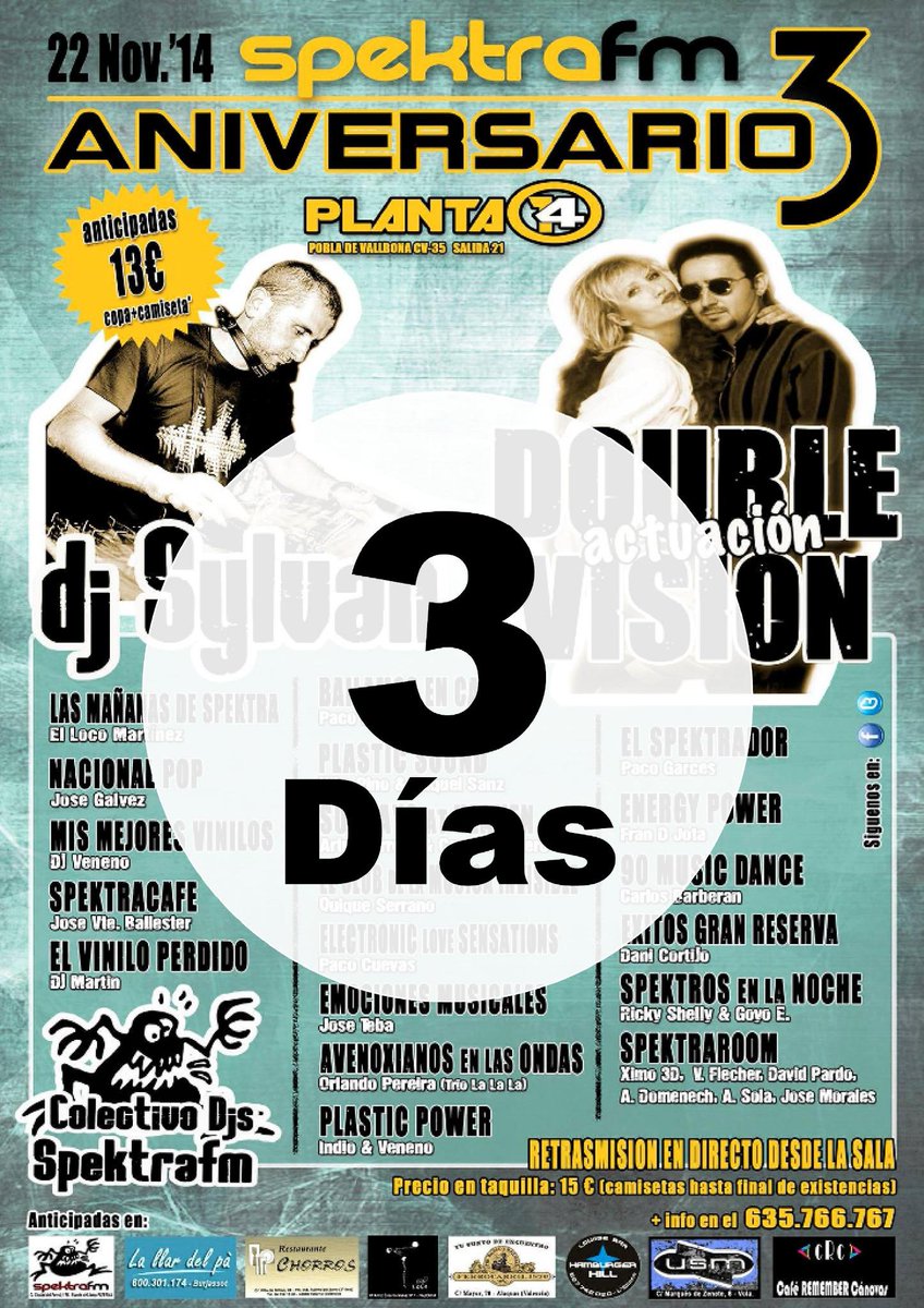 Plantacatorce's tweet photo. Este sábado te esperamos en la gran fiesta ANIVERARIO y volvemos a poner un contenedor para ayudar al @bancalimentos http://t.co/wMnRdUrJFq