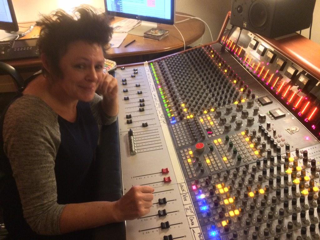 30millstudios's tweet photo. @StetsonFamily Nad slaving over the @AMSNeveLtd console. #recording #studio #proaudio #melbourne http://t.co/5CXOm4EVQ5