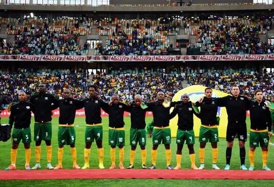 NtertainmentBox's tweet image. Shakes mashaba has announced his starting XI @BafanaBafana team and good to luck to them #proudlySouthAfrican.