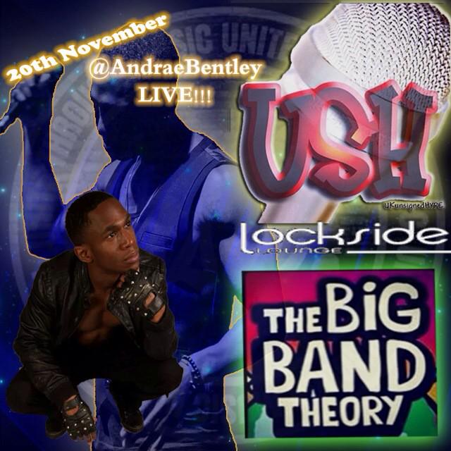 We are looking forward to seeing <a href="/AndraeBentley/">Andrae Bentley</a>  tomorrow #BigBandTheory @Lockside_Lounge
