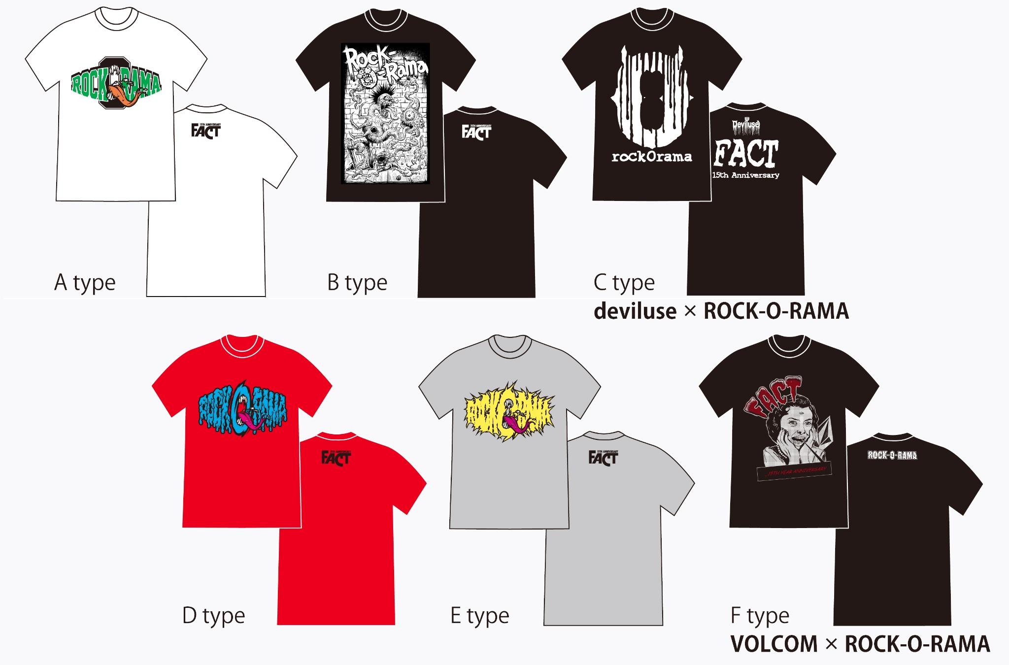 ミュージシャン FACT JANUS Tee XL ROCK-O-RAMA 4.【FACT】JANUS Tee | [ROCK-O-RAMA-THE END] OFFICIAL GOODS STORE