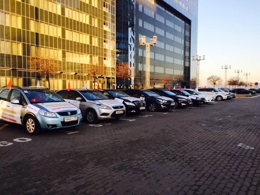 Автопробег по сосудистым центрам стартовал