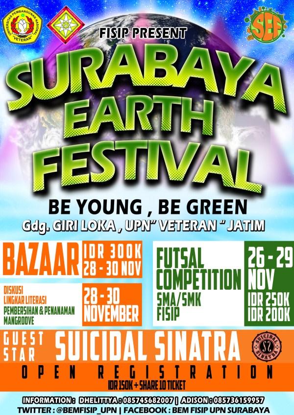 Ayo ikutan Bazaar di Surabaya Earth Festival | 300rb utk tiga hari ( 28-30 Nov'14 ) #SEF Info: <a href="/BEMFISIP_UPN/">BEM FISIP UPNVJT</a>