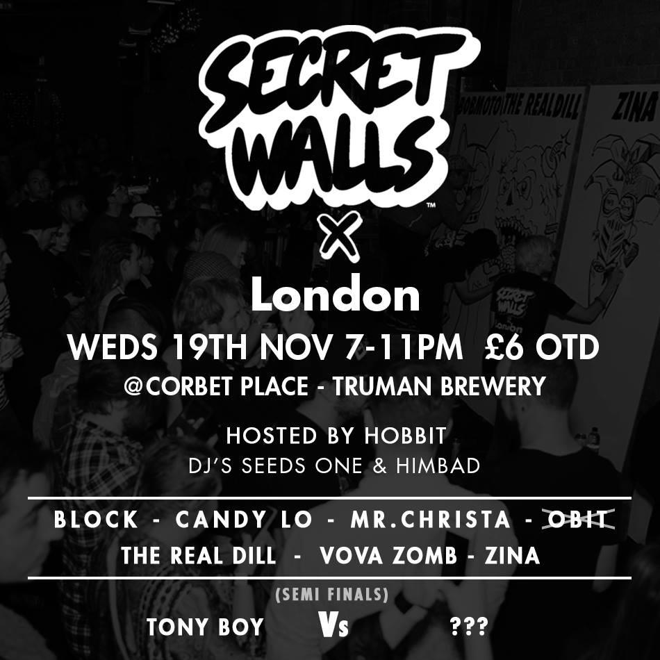 Julesrules_fm's tweet photo. After 10 years of Global TAKE OVER,Secret Walls returns TONIGHT for a" Paint Jam" come see me interview the talent! http://t.co/WIM0XE3wjx