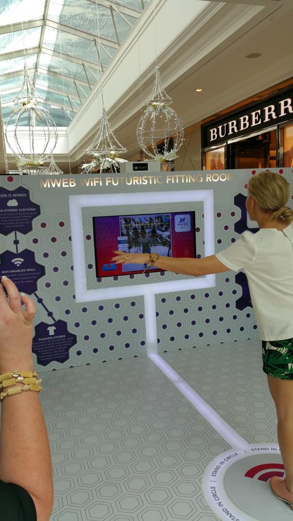 Mweb Wifi Futuristic Fitting Room <a href="/HPCHydePark/">HPCHydePark</a> @ZebraSquareSA <a href="/neofundi/">neofundi</a>