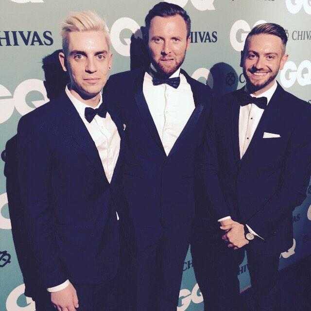 GQAustralia's tweet photo. The GQ lads #killingit thanks to #davidjonesstore #GQMOTY http://t.co/pvpO5temUx