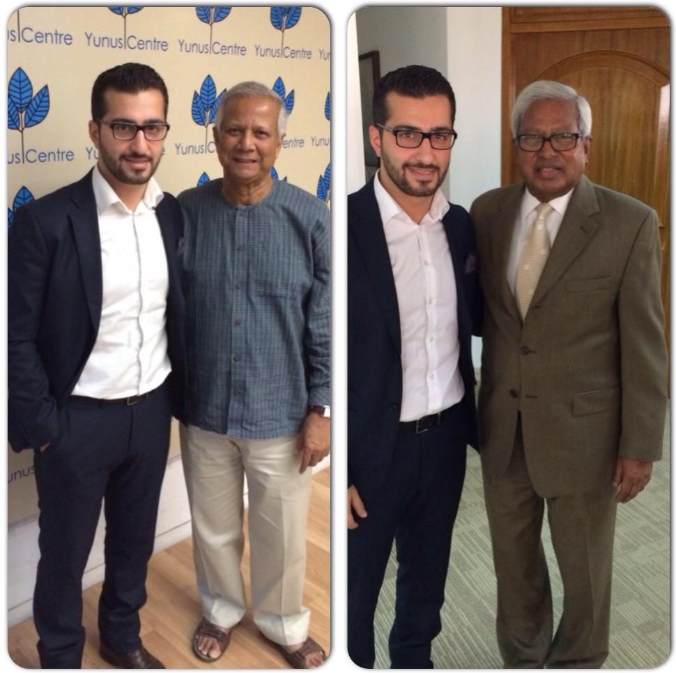 _Michel_issa's tweet photo. - Nobelpristagaren Dr.Yunus från Grameen Bank
-  Sir Fazle Hasan, bakom världens största NGO: Brac(102 000 anställda) http://t.co/NZ8rsqruuJ