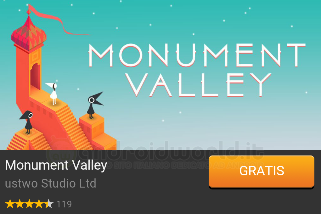 androidworldit's tweet photo. #MonumentValley di @ustwo gratis solo per oggi su #AmazonAppShop! >>> http://t.co/6M6yr0Hf9s http://t.co/C1fYprsf8b