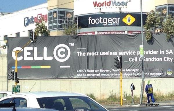 eNCA's tweet photo. City of Joburg to order removal of #CellCbanner >> http://t.co/0bBsRXv0Wk http://t.co/ZQpLXJX9fC