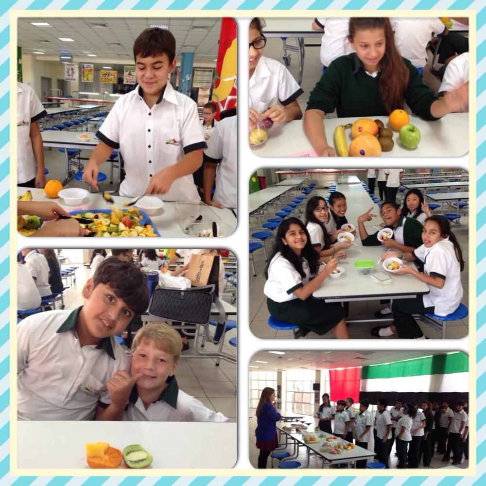 DIS_MFL's tweet photo. 7BCD also learn new vocab during Healthy Lifestyle Week whilst making fruit salads http://t.co/3Byjc1b73A