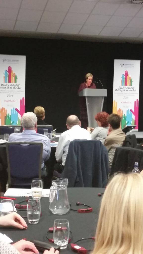 SocialCareWales's tweet photo. 'The Act is a way to make a difference to people's lives. Use it or lose it!' - Sue Evans @torfaencouncil #GetTheAct http://t.co/LLgeimb03F