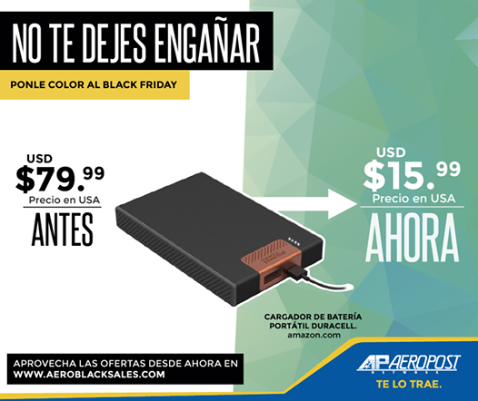 ¿Ya es Black Friday? Te lo traemos: amzn.to/1F0Vmp0.