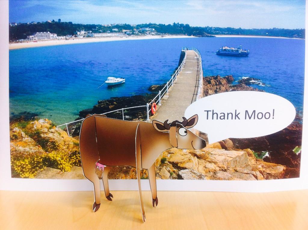 eventsinjersey's tweet photo. #MAKEACOW @RadissonJersey @LibertyApartJe @GiuliaHeath @Channel103News @MarieRaine103 @JennyMullin1 @TomBushell92 http://t.co/R4WvlH1lp2