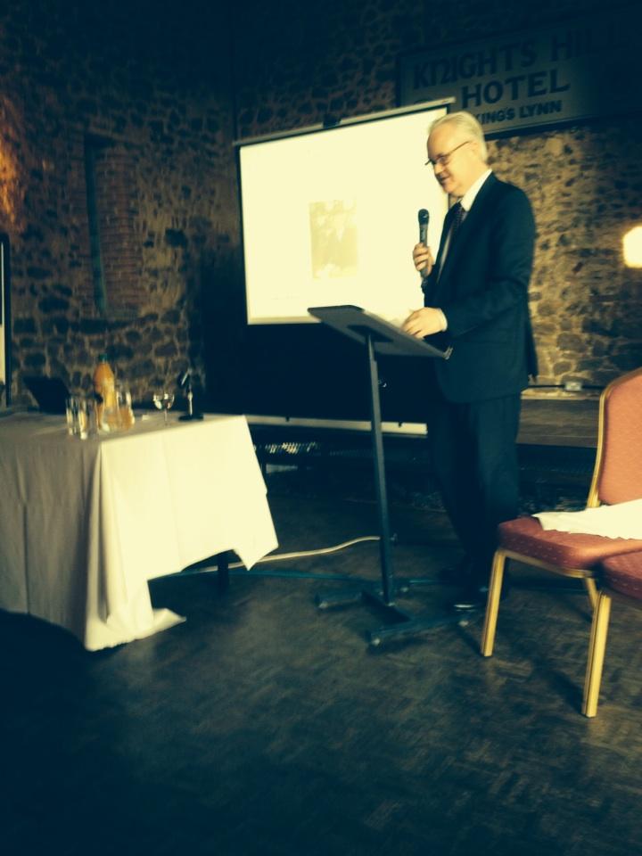 norfolkalc's tweet photo. Jonathan speaking at NorfolkALC seminar this morning. http://t.co/6Dw8spp25h