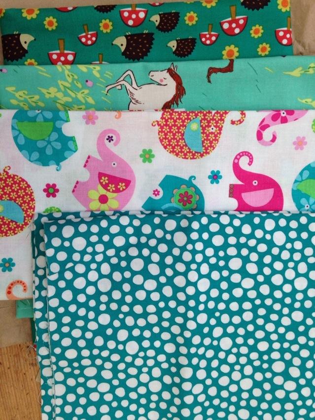 baileypointcott's tweet image. Fabric to make bunting for my baby niece has also arrived..super cute!