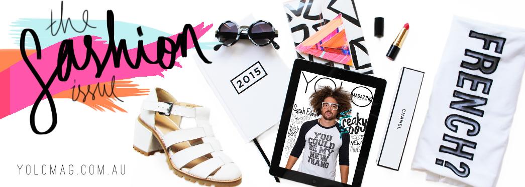 @RedFoo is YOLO Magazine's #NewThang! View the Fashion issue featuring <a href="/Sarah3llen/">Sarah Ellen</a> + more yolomag.com.au