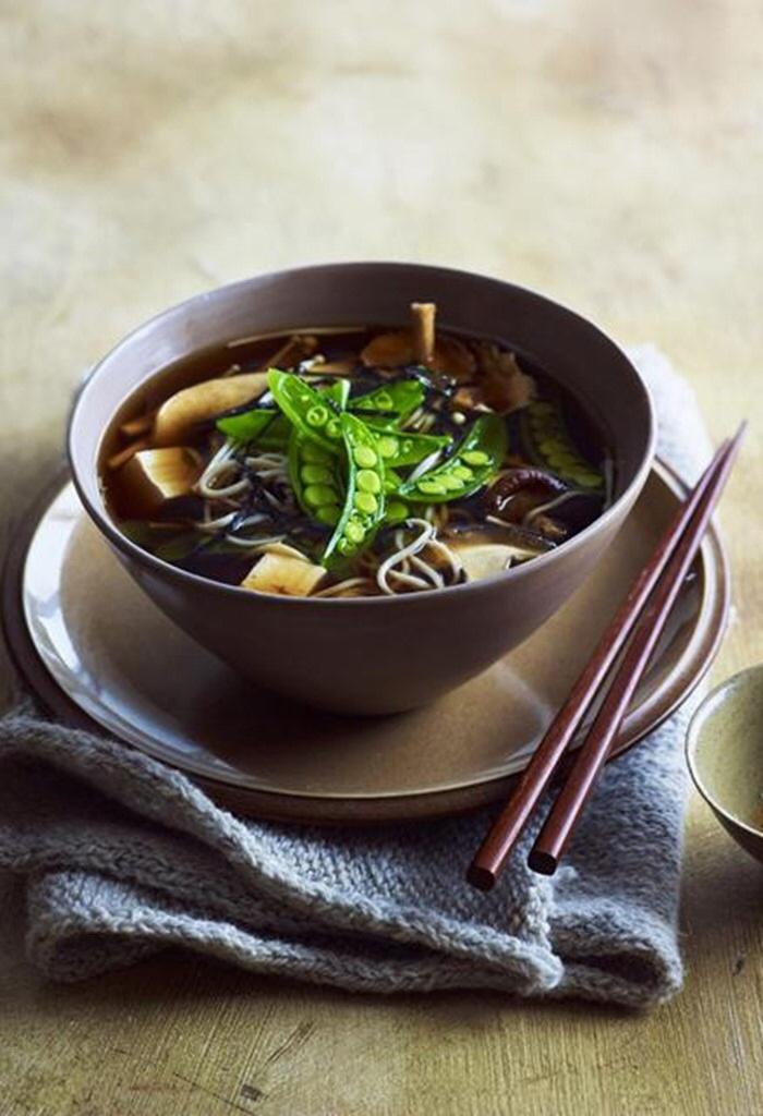Check out the Snap+Stir app, download it at itunes.apple.com/us/app/snap+st… mushroom noodle soup for lunch