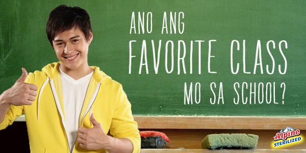 ENRIQUElicious_'s tweet image. "@AlpineMilkPH: Ano yung favorite subject or class mo sa #school? Tweet us! :) #buhayestudyante #enriquegil http://t.co/nDRLD7hJGH"