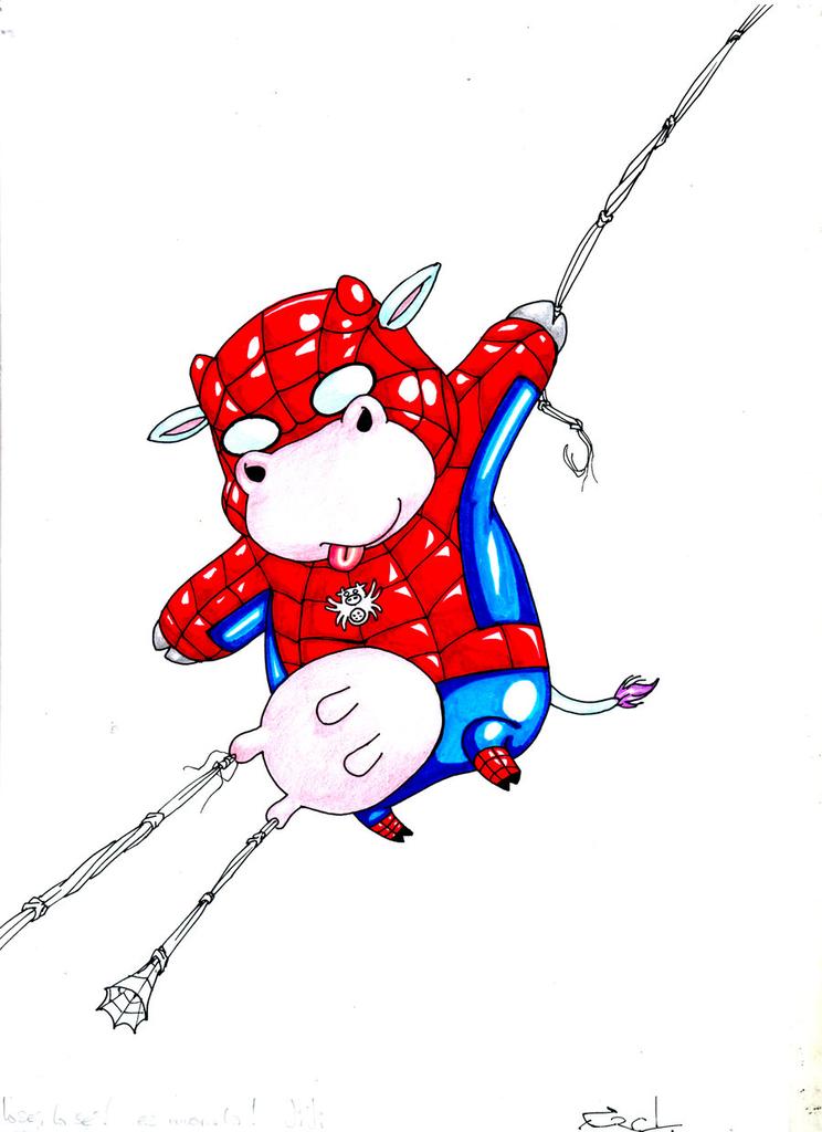 Herdwatch's tweet photo. @RTEDigital u ready for tomorrow's #RumbleInTheDungle at @eircomspiders awards ;-) #eircomSpiders #SpiderCow http://t.co/huXTLce9zF