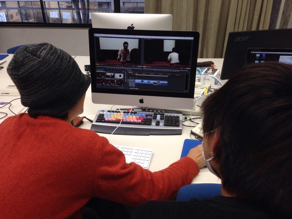 message_v's tweet image. 撮影全てクランクアップしました！
時間がないのでそのまま編集に入ります。