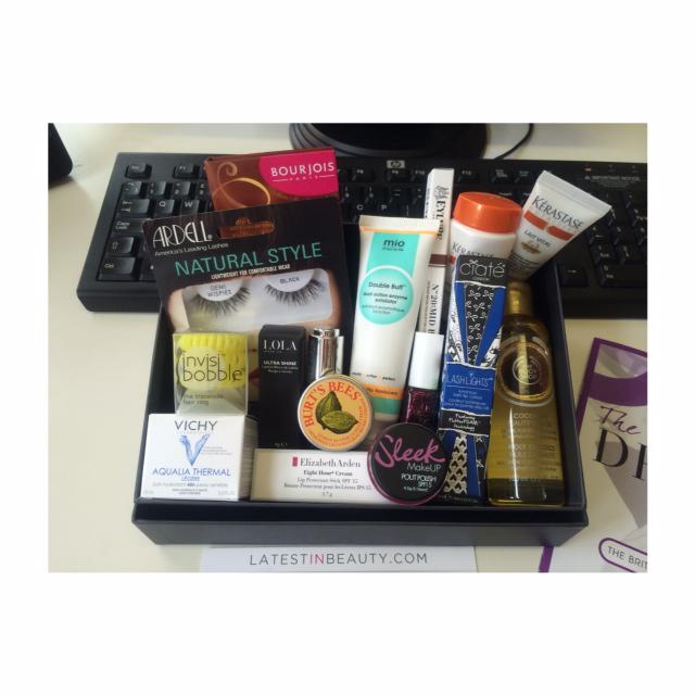 FuelPR's tweet photo. The gorgeous @britbeautyblog @LatestInBeauty box has just landed on our desk, we think its the best yet #BBBDreamBox2 http://t.co/ROxTY348df