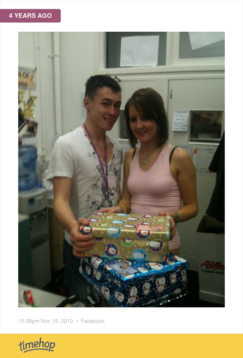 chrisbb94's tweet photo. Awwww! This was 4 years ago!
 http://t.co/VjJ7ssp8xs http://t.co/eDpiswssN6