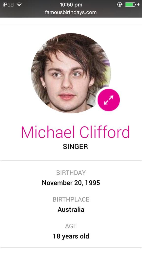 awkwardhes's tweet photo. RT IF MICHAEL IS STILL 18 IN YOUR COUNTRY GO GO GO #HappyBirthdayMichaelClifford http://t.co/9KEXg0E150