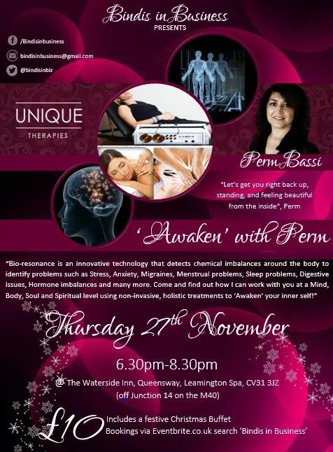 An evening Bindis #networking #event? Yes! Our last one of 2014, dont miss it!