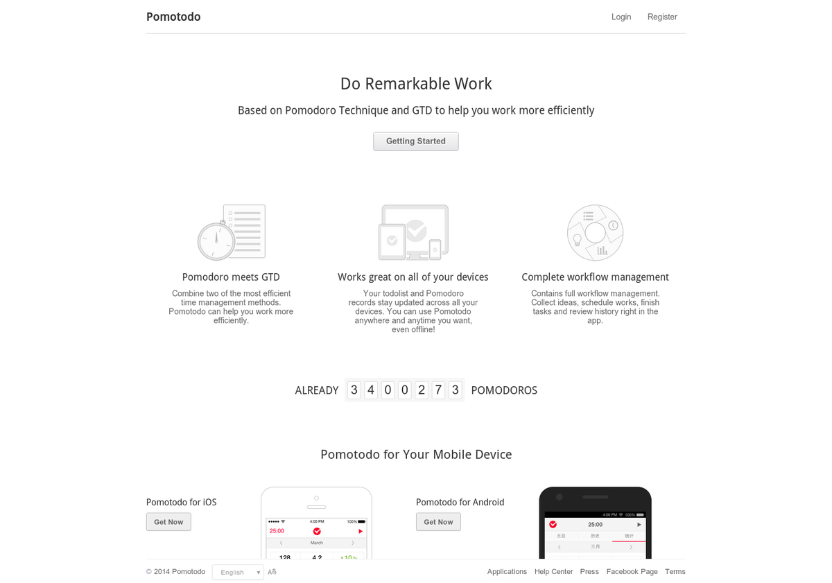 ProductHunt's tweet photo. Pomotodo: Pomodoro meets GTD to-do app http://t.co/BscAYjEaFX via @kevinjbastien on @producthunt http://t.co/qm0re5u3YN