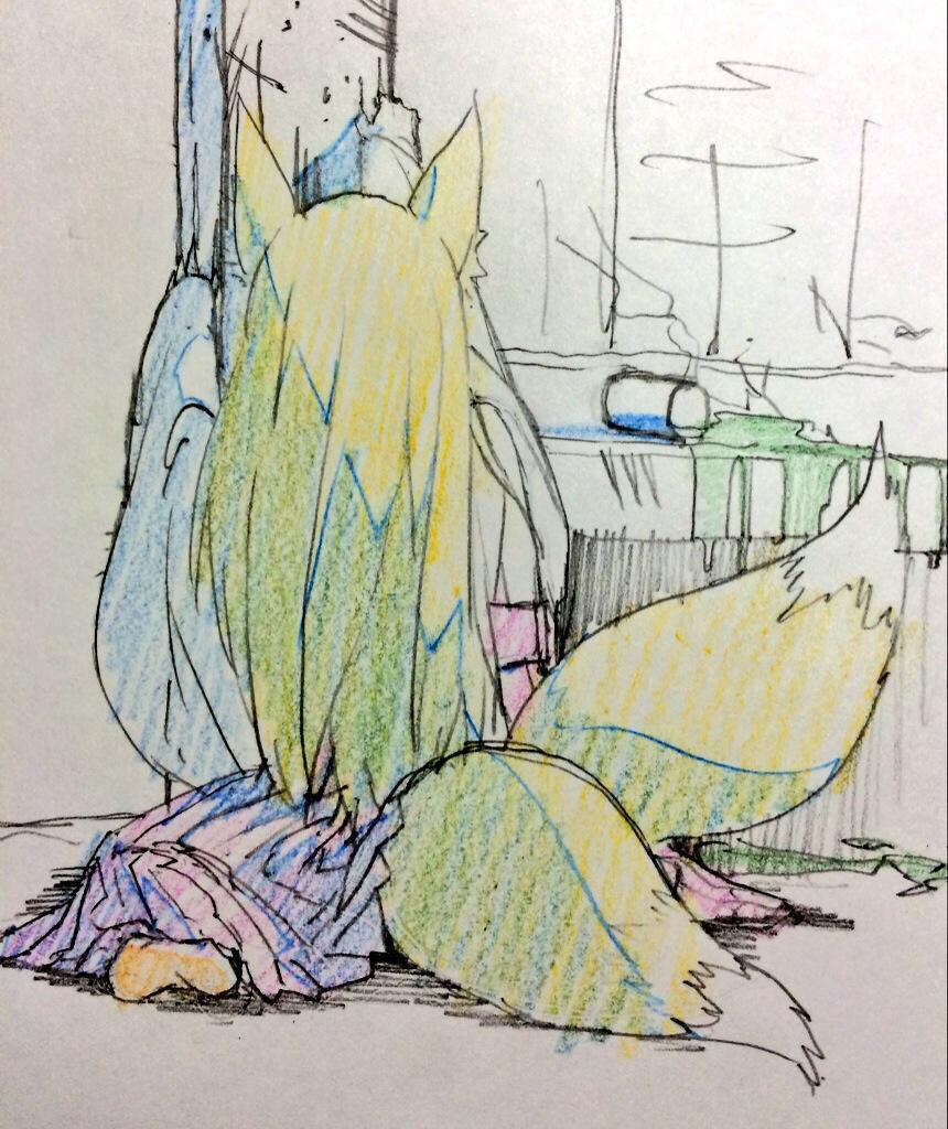 狐娘を貼るとフォロワーが増えた(過去形) 