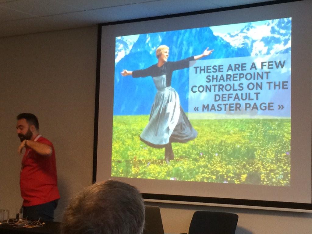 albertschot's tweet image. Response design SharePoint @bniaulin #SPCon14 with design manager nice presentation good examples nice pictures 😉