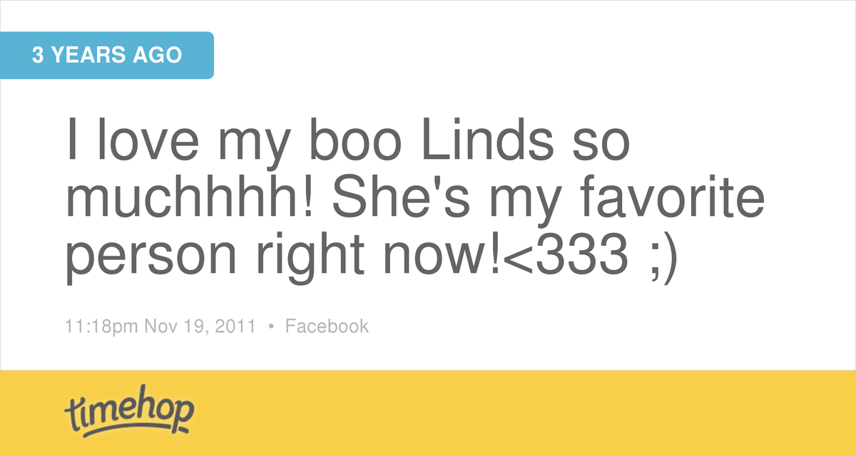AlEXXMACkk's tweet photo. Exactly 3 years ago today! (via @timehop) http://t.co/RfyOvxv7j9 http://t.co/J0TH05fFhl