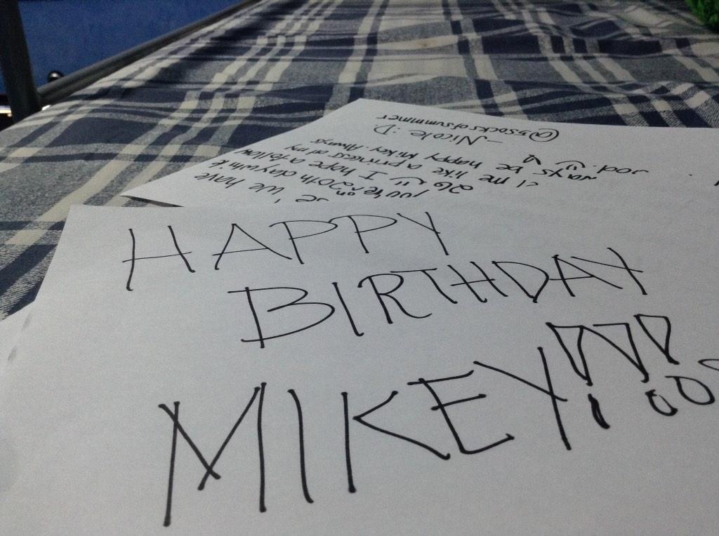 Happy birthday Michael Gordon Clifford! bruh? Bruh. 