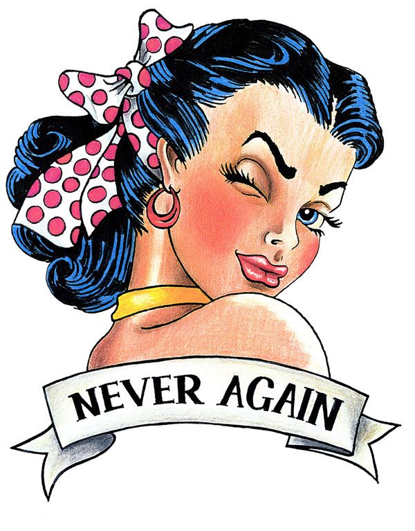 Happy to Jodie Foster who voiced the unforgettable Betty tattoo in Never Again! 