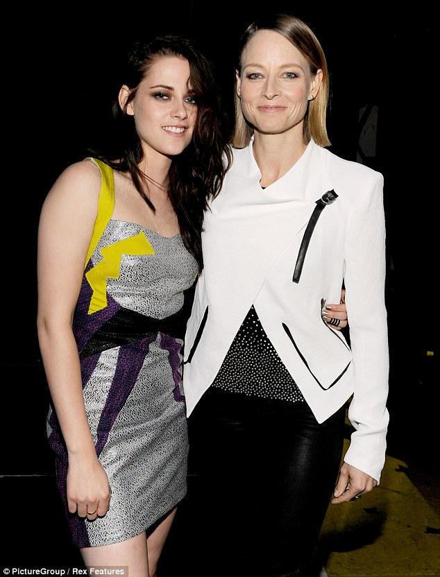 Jodie Foster and Kristen Stewart at the MTV Movie Awards, 2012... HAPPY BIRTHDAY JODIE FOSTER 