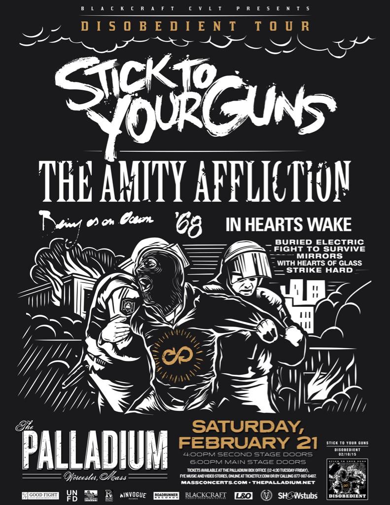 betweenlivesNH's tweet photo. @amityaffliction are pretty fucking rad and we get to open to them in February come hang! http://t.co/iV7PMEahOS