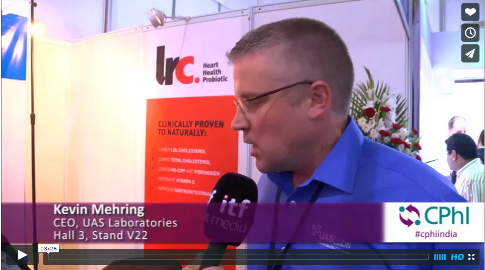CPHI_Events's tweet photo. Interview with Kevin Mehring, CEO, UAS Laboratories at #cphiindia &amp; #pmecindia 2014 #uaslabs http://t.co/G2F38JxdN4 http://t.co/bSojTJPdEW