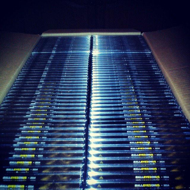 ReBeaTunit's tweet photo. #AllEyezOnUs's copies are here! #ReBeaTunit's debut album will be available from tomorrow onwards. #OutlawMalaysia http://t.co/nBAV9uu86O