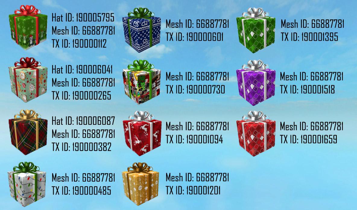 Roblox Leaks Ftw On Twitter Christmas Is Here Have 3 Hat Ids Of