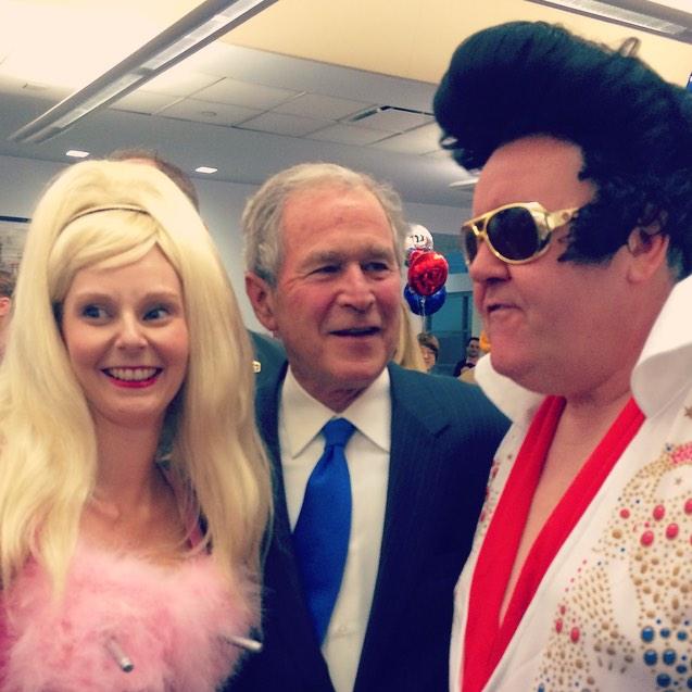 RabinderSira's tweet photo. some great impersonators this year @ICAPCharityDay http://t.co/edFqvx9fPL