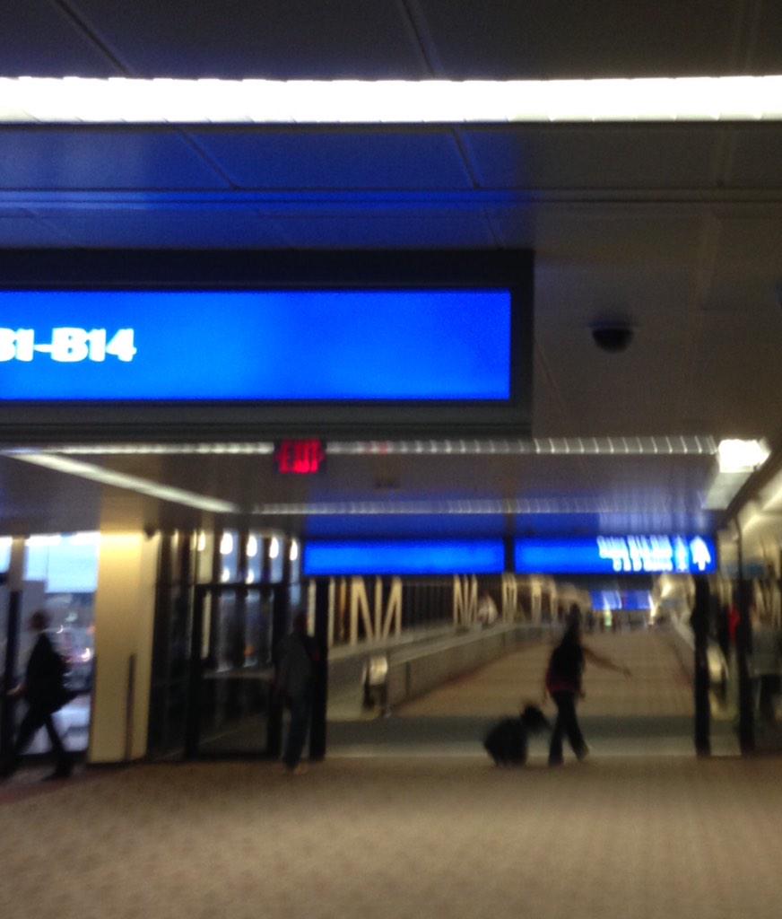 h_mcdonald1's tweet photo. In my 3rd airport of the day... 1 more to go before a CRT visit!! @pelcovideo #pelcointhewild #connect2014 http://t.co/HieGAWs2fm