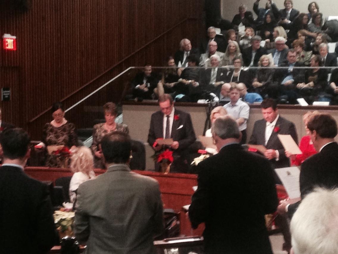 I was sworn in tonight for another 4 years.  I look forward to keeping #Ancaster special.