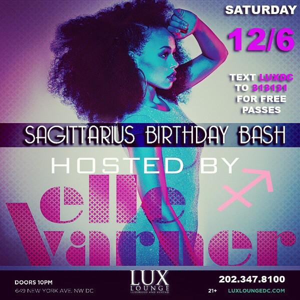 Luxdc's tweet photo. THIS SATURDAY AT LUX :  HOSTED BY ELLE VARNER #luxdc #luxloungedc #dcclubs #ellevarner http://t.co/iOki9nUskJ