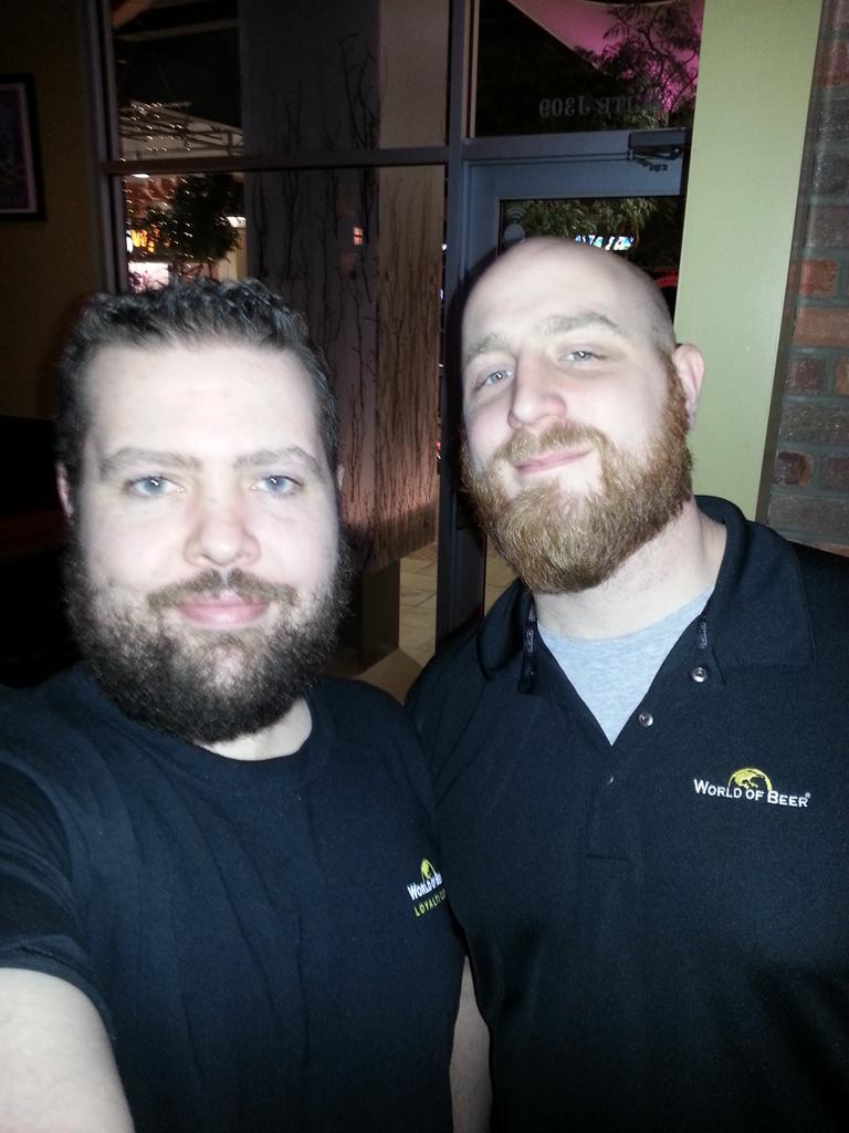 Aarons_mill's tweet photo. Bearded brethren #wobsyracuse http://t.co/gzZ0BRIOOM