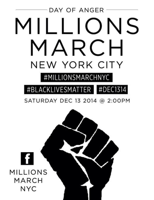 ItsKatLazo's tweet photo. March for Federal charges against these killer cops. #BlackLivesMatter  #MillionsMarchNYC https://t.co/JUkm7jOsp6 http://t.co/dakHrVw4gU