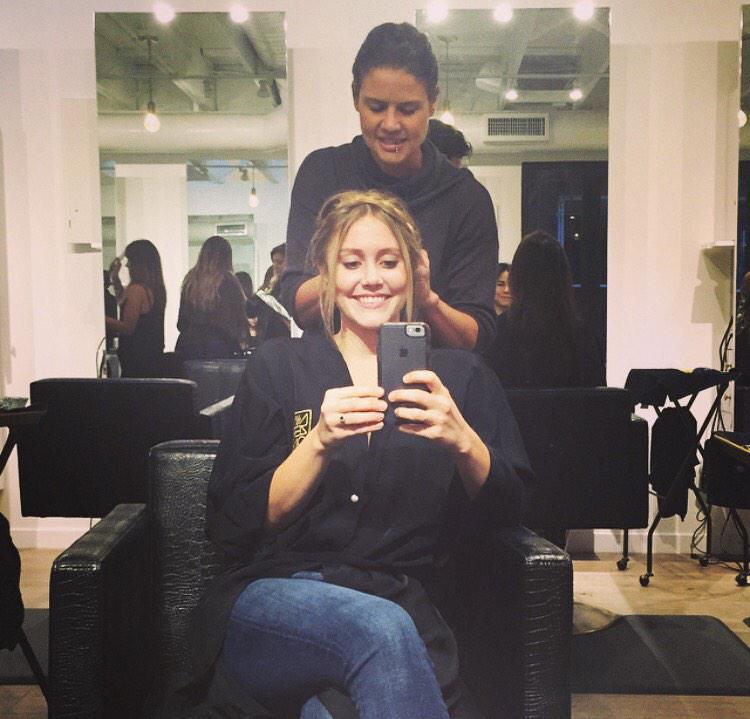 A little braid-bar-fun at the new <a href="/NineZeroOne/">Nine Zero One Salon</a> !!! <a href="/shayleeblatz/">Shaylee Blatz</a> you're the best!!!