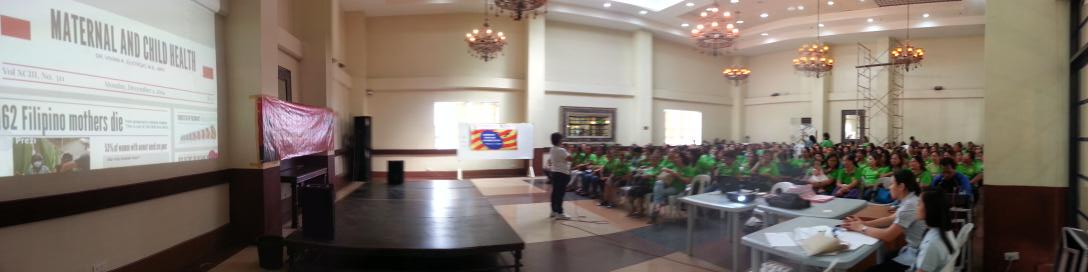 piacayetano's tweet photo. Talk about health of moms and children "@GabrielSymphony: with health workers of Cebu City. #GSF2014 http://t.co/GKciWT1spw"